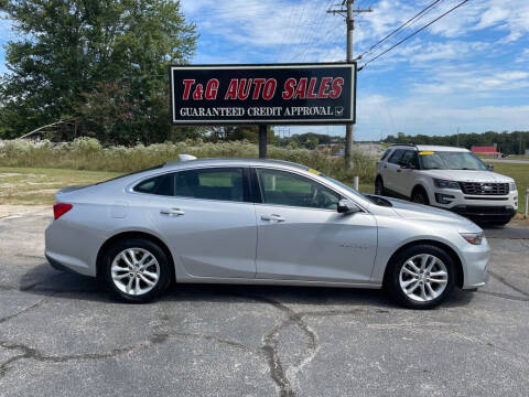 2016 Chevrolet Malibu for sale at T & G Auto Sales in Florence AL