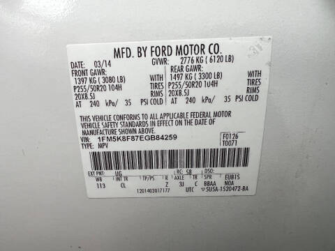 2014 Ford Explorer Limited