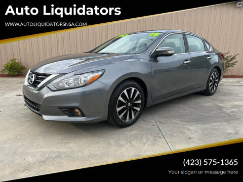 2018 Nissan Altima for sale at Auto Liquidators in Bluff City TN