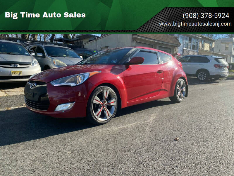 2012 Hyundai Veloster for sale at Big Time Auto Sales in Vauxhall NJ