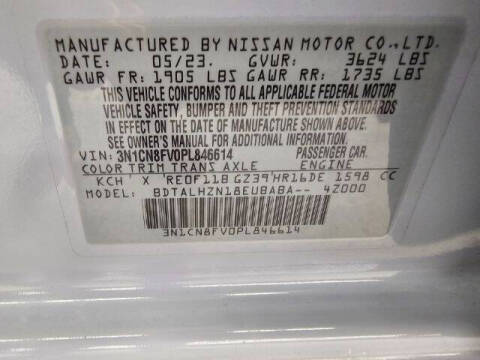 2023 Nissan Versa SR