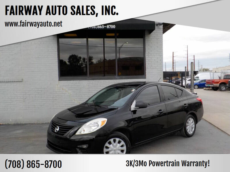 2014 Nissan Versa for sale at FAIRWAY AUTO SALES, INC. in Melrose Park IL
