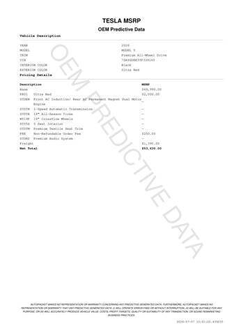 2026 Tesla Model Y Premium
