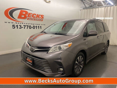 2019 Toyota Sienna for sale at Becks Auto Group in Mason OH
