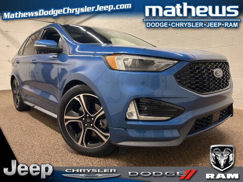 2019 Ford Edge for sale at MATHEWS DODGE INC in Marion OH