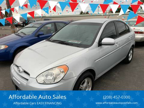 2010 Hyundai Accent for sale at Affordable Auto Sales in Post Falls ID