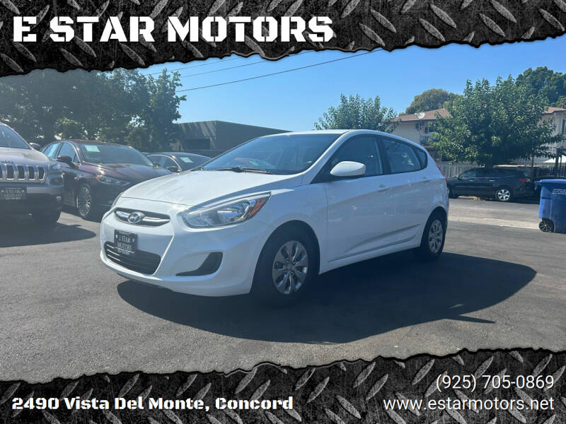 2017 Hyundai Accent for sale at E STAR MOTORS in Concord CA