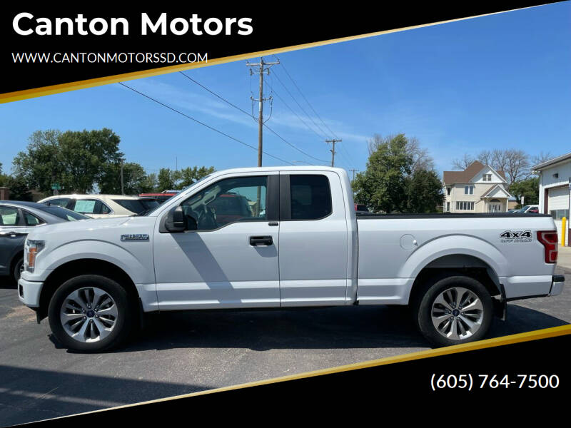 2018 Ford F-150 for sale at Canton Motors in Canton SD