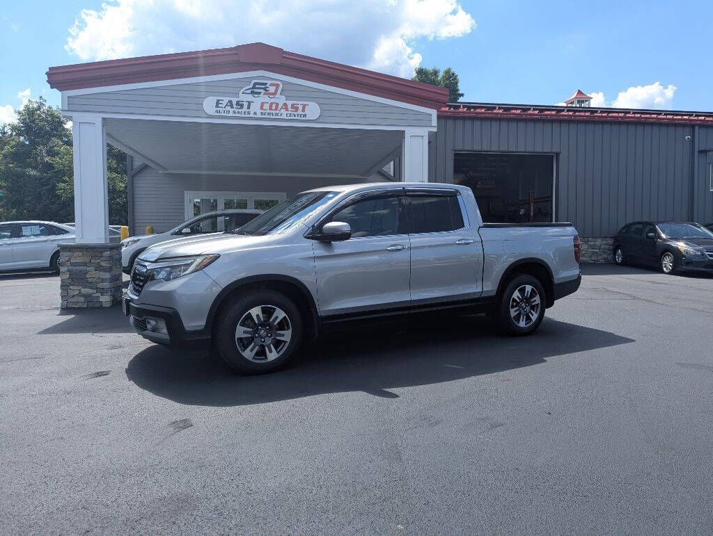 Silver 2017 Honda Ridgeline RTL-E AWD RTL-E 4dr Crew Cab 5.3 ft. SB 1