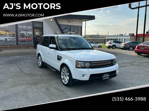2013 Land Rover Range Rover Sport for sale at AJ'S MOTORS in Omaha NE