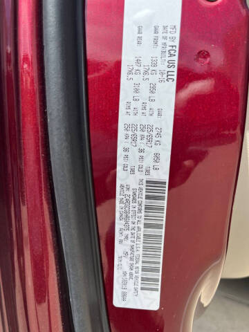 2017 Dodge Grand Caravan SXT