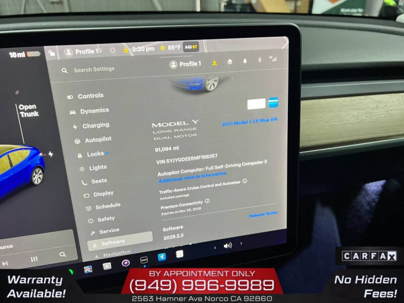 2021 Tesla Model Y Long Range
