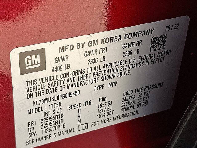 2023 Chevrolet TrailBlazer RS