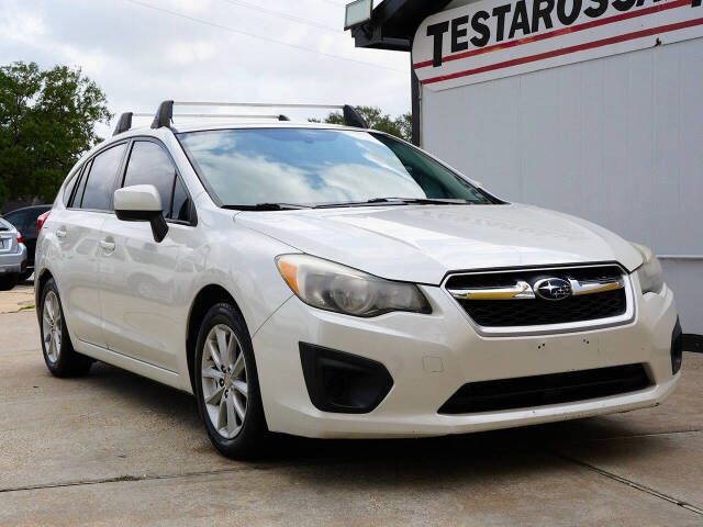 2014 Subaru Impreza for sale at Testarossa Motors in League City, TX