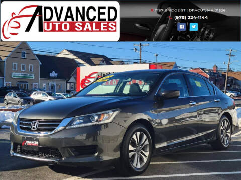 2013 Honda Accord for sale at Advanced Auto Sales in Dracut MA