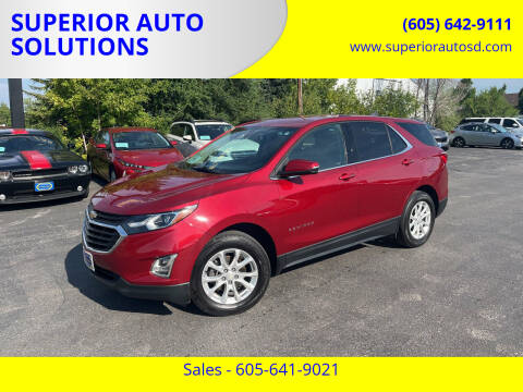 2018 Chevrolet Equinox for sale at SUPERIOR AUTO SOLUTIONS in Spearfish SD