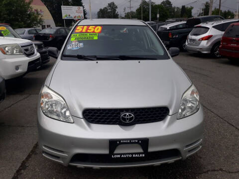 2004 Toyota Matrix for sale at Low Auto Sales in Sedro Woolley WA
