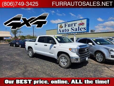 2014 Toyota Tundra for sale at FURR AUTO SALES in Lubbock TX
