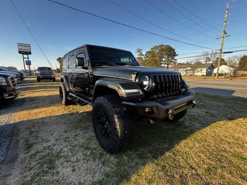 2019 Jeep Wrangler Unlimited for sale at LEE CHEVROLET PONTIAC BUICK in Washington NC