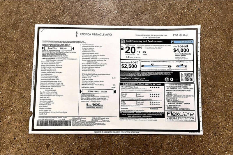 2026 Chrysler Pacifica Pinnacle