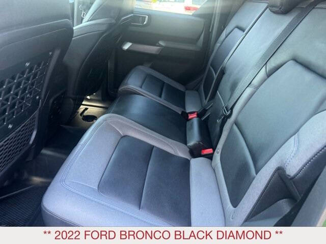 2022 Ford Bronco Black Diamond