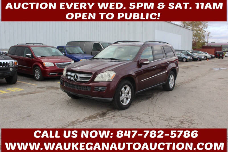 2007 Mercedes-Benz GL-Class for sale at Waukegan Auto Auction in Waukegan IL