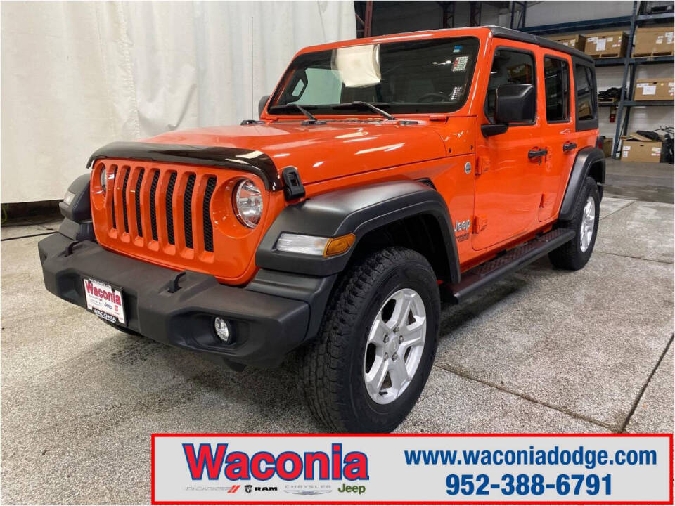 2019 Jeep Wrangler Unlimited for sale at Victoria Auto Sales in Victoria, MN