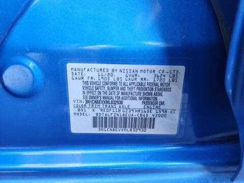 2021 Nissan Versa SV