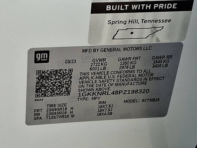 2023 GMC Acadia SLE