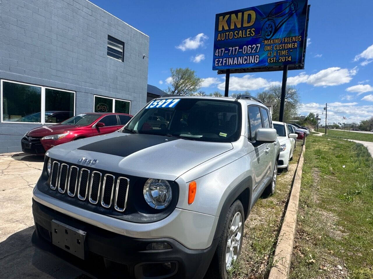 2018 Jeep Renegade for sale at KND Auto Sales in Webb City, MO