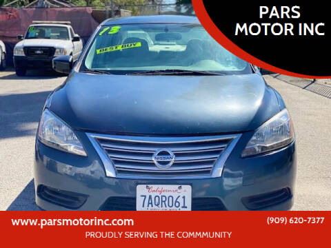 2013 Nissan Sentra for sale at PARS MOTOR INC in Pomona CA