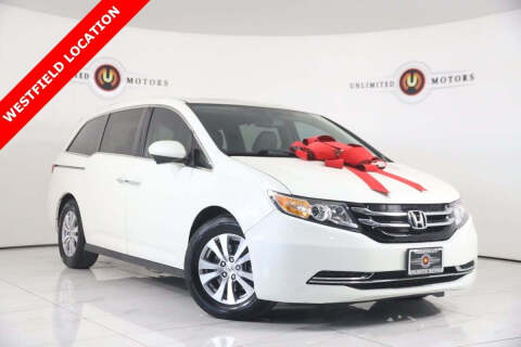 2015 Honda Odyssey for sale at INDY'S UNLIMITED MOTORS - UNLIMITED MOTORS in Westfield IN
