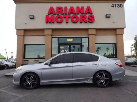 2017 Honda Accord for sale at Ariana Motors in Las Vegas NV