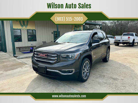 2017 GMC Acadia for sale at Wilson Auto Sales in Chandler TX