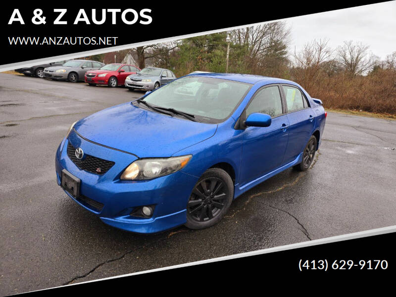 2009 Toyota Corolla for sale at A & Z AUTOS in Westfield MA