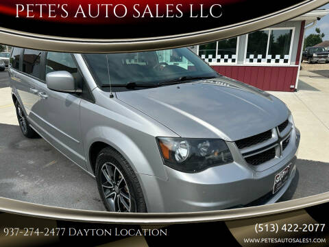 2017 Dodge Grand Caravan for sale at PETE'S AUTO SALES LLC - Dayton in Dayton OH