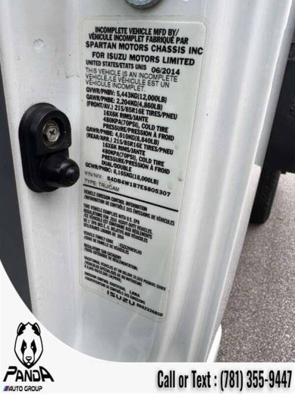 2014 Isuzu NPR GAS REG