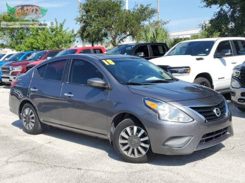 2018 Nissan Versa for sale at GATOR'S IMPORT SUPERSTORE in Melbourne FL