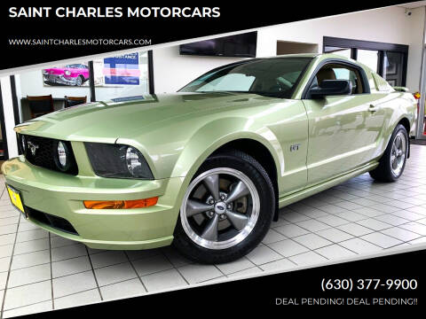 2006 Ford Mustang for sale at SAINT CHARLES MOTORCARS in Saint Charles IL