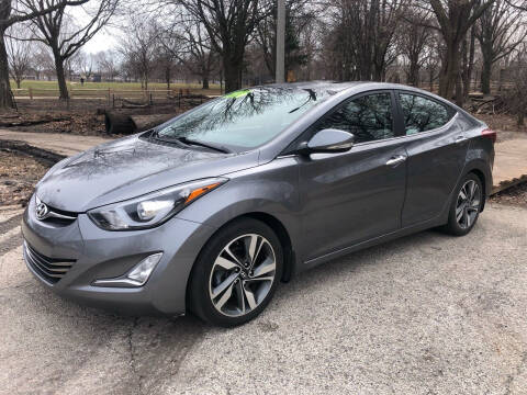 2016 Hyundai Elantra for sale at L & L Auto Sales in Chicago IL