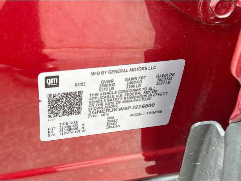 2023 Chevrolet Traverse RS