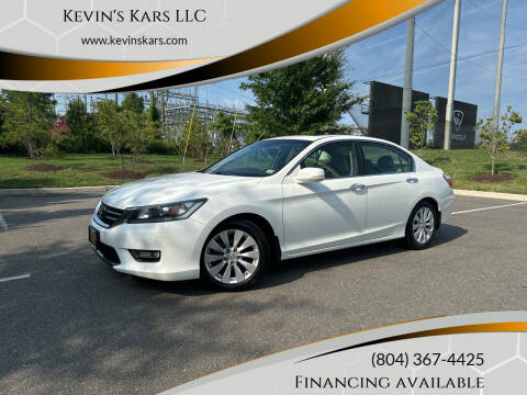 2013 Honda Accord for sale at Kevin's Kars LLC in Richmond VA