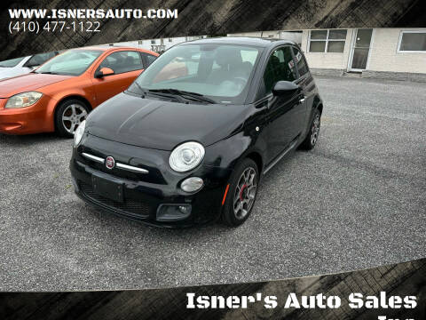 2012 FIAT 500 for sale at Isner's Auto Sales Inc in Dundalk MD