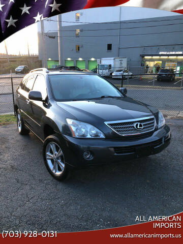 2008 Lexus RX 400h for sale at All American Imports in Alexandria VA