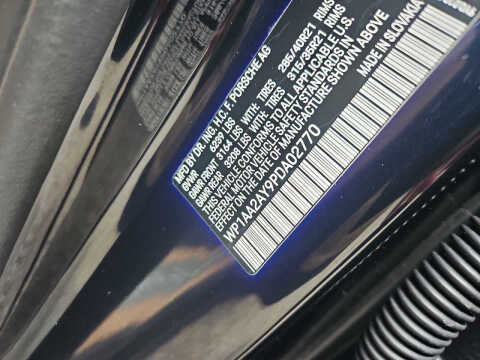2023 Porsche Cayenne Platinum Edition