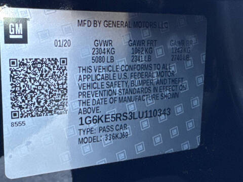 2020 Cadillac CT6 3.6L Premium Luxury