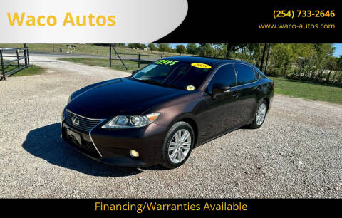 2015 Lexus ES 350 for sale at Waco Autos in Lorena TX