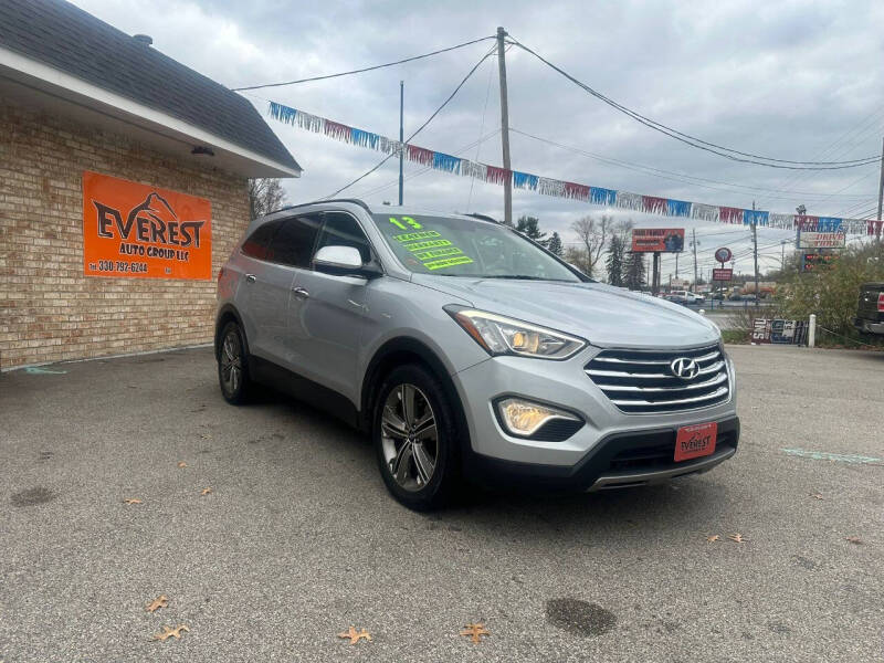 Used 2013 Hyundai Santa Fe Limited with VIN KM8SRDHF8DU003950 for sale in Austintown, OH