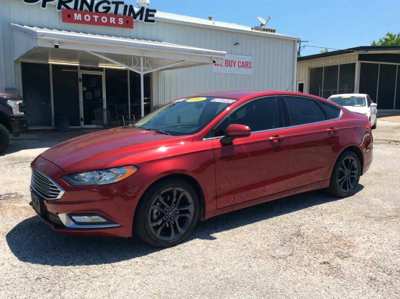 2018 Ford Fusion for sale at SPRINGTIME MOTORS in Huntsville, TX