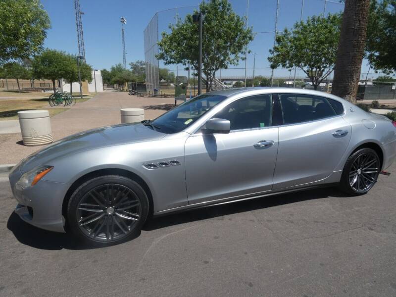 2014 Maserati Quattroporte for sale at J & E Auto Sales in Phoenix AZ